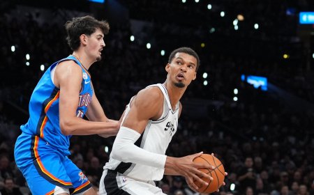 Aday Mara debuta en la NBA con una gran actuación ante Wembanyama