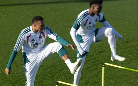 Real Madrid - Leipzig en directo | Vinicius es titular y Diomande comienza en el banquillo