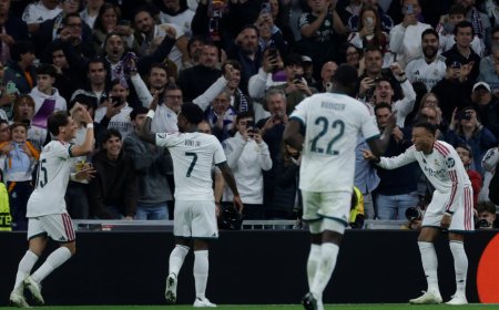 Real Madrid - Leipzig en directo | Mbappé: “Vini está bien, si está triste es porque quiere dar mucho al equipo”