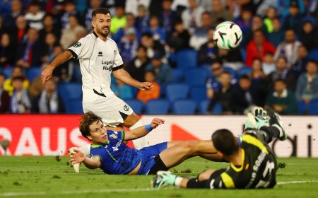 El Lugano sonroja al Getafe en el Coliseum