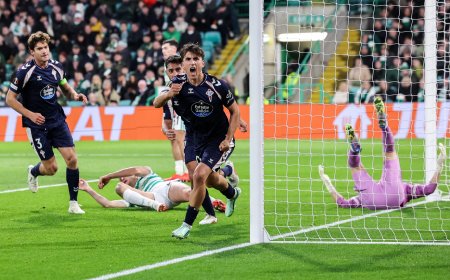Javi Rodríguez ilumina la remontada del Celta en Glasgow