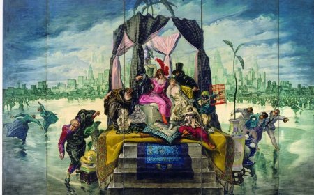 Los murales para el Waldorf Astoria de Nueva York en 1929 acaban en Boadilla tras una disputa entre Madrid y Cataluña