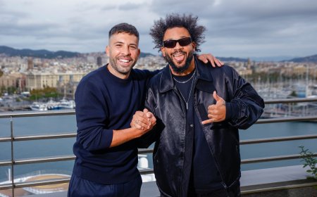 Conversación entre Marcelo y Jordi Alba: “Lamine es tan inteligente que se adaptará a los cambios”