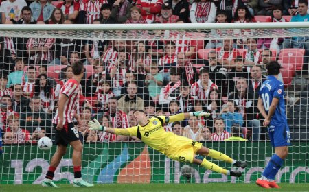El Athletic golea al Getafe y se reencuentra con la victoria tras cuatro jornadas sin ganar