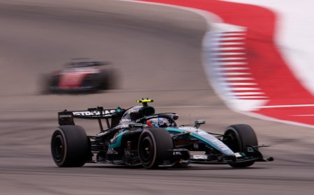Antonelli se engalana en el GP de EE UU, pero aún no es campeón