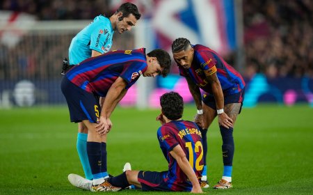 Xavi Espart estará siete semanas de baja tras salir lesionado en el clásico