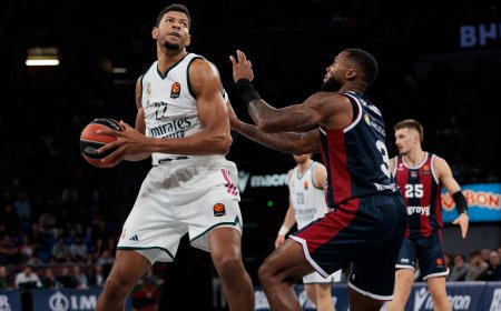 El Madrid de los 100 puntos funde al Baskonia