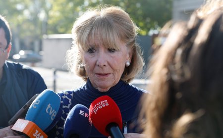Y Esperanza Aguirre soltó “una lágrima y todo” por Ignacio González