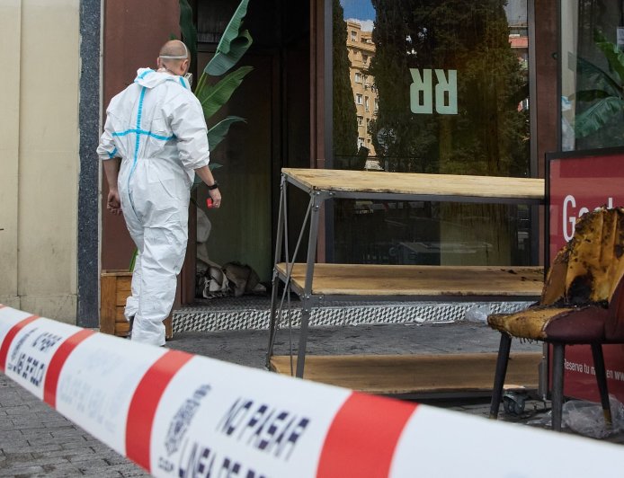 A juicio por la muerte de tres personas los dueños, arquitectos y gerente del restaurante Burro Canaglia que ardió en Madrid