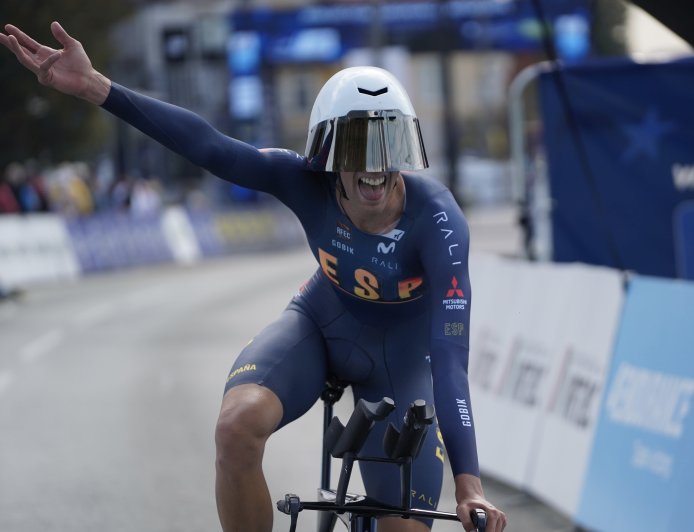 Cosecha de oro del ciclismo joven español en los Europeos contrarreloj