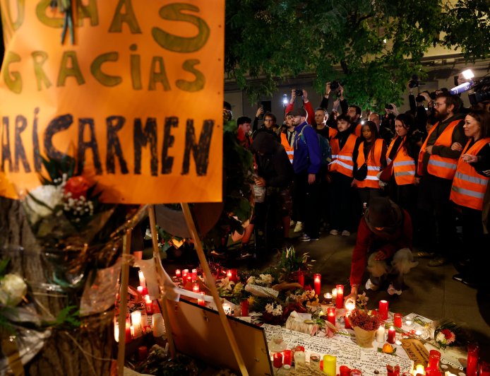 Una marcha en honor a Maricarmen recorre Madrid: “¡No son muertes, son asesinatos!”