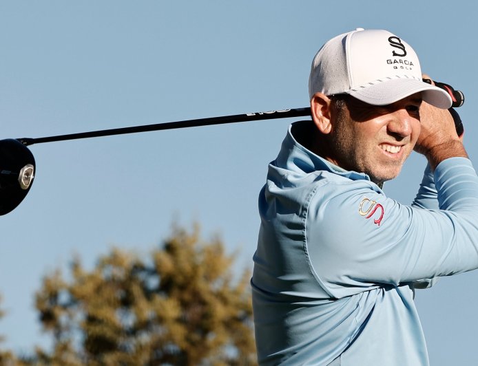 Sergio García ya juega sin los símbolos de LIV y Chacarra resiste con un dedo del pie roto en el Open de España