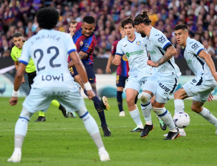 El Barça muerde más que el Getafe