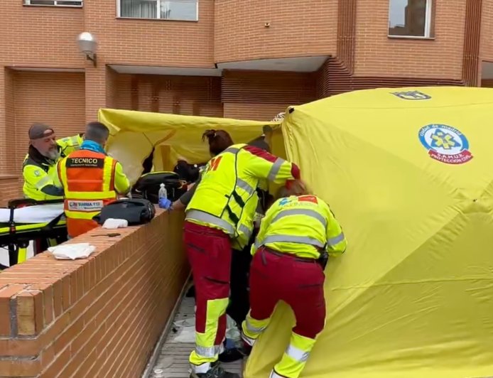 Una mujer es asesinada en una urbanización en Carabanchel a cuchilladas