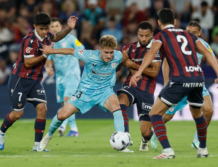 El Levante castiga al Athletic