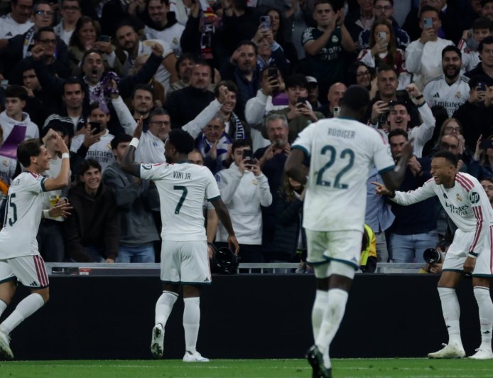Real Madrid - Leipzig en directo | Mbappé: “Vini está bien, si está triste es porque quiere dar mucho al equipo”
