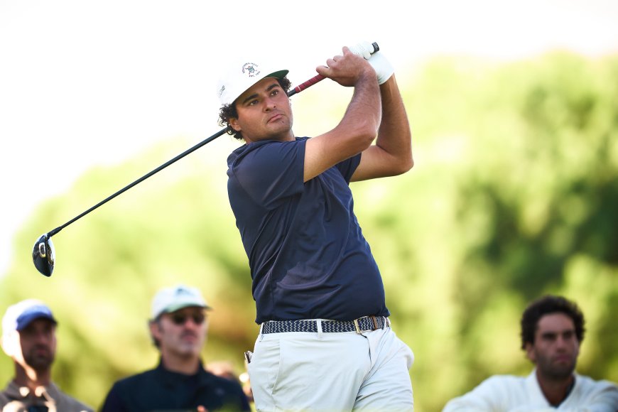 Eugenio Chacarra es líder del Open de España con un dedo del pie roto y puede retirarse
