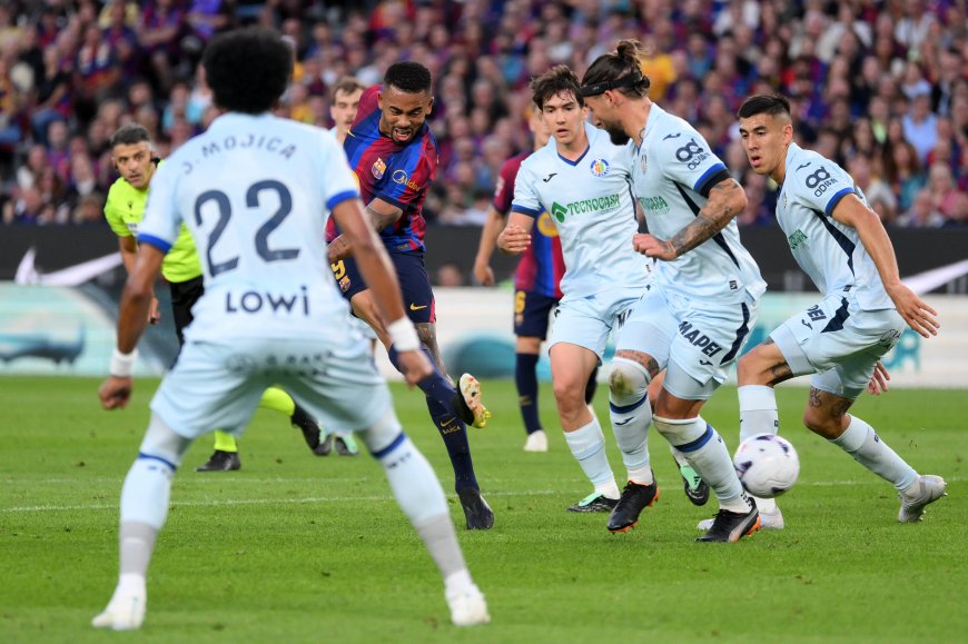 El Barça muerde más que el Getafe