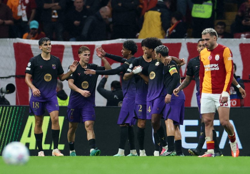 Galatasaray - Barcelona en directo | El Barça remonta y golea al Galatasaray en Estambul