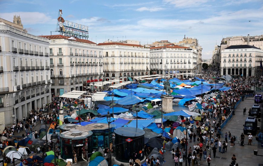 El Gobierno de Ayuso insiste en que la acampada en Sol esconde “grupos radicales asociados a entidades terroristas”