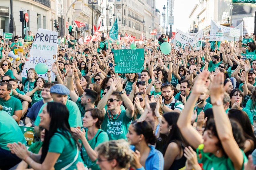 El Gobierno de Ayuso señala que la huelga de Educación es “incomprensible” y defiende la actuación policial en la Complutense