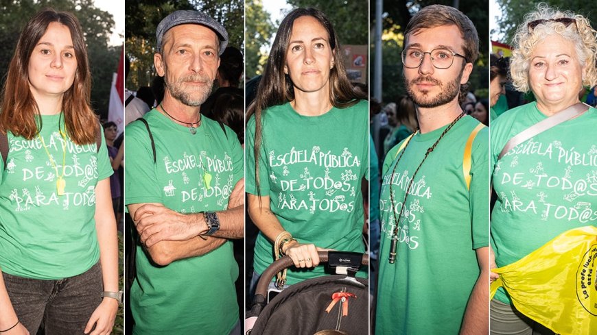 Las voces de la huelga educativa: “Nuestro trabajo se ha convertido en un carrusel de bajas por ansiedad”
