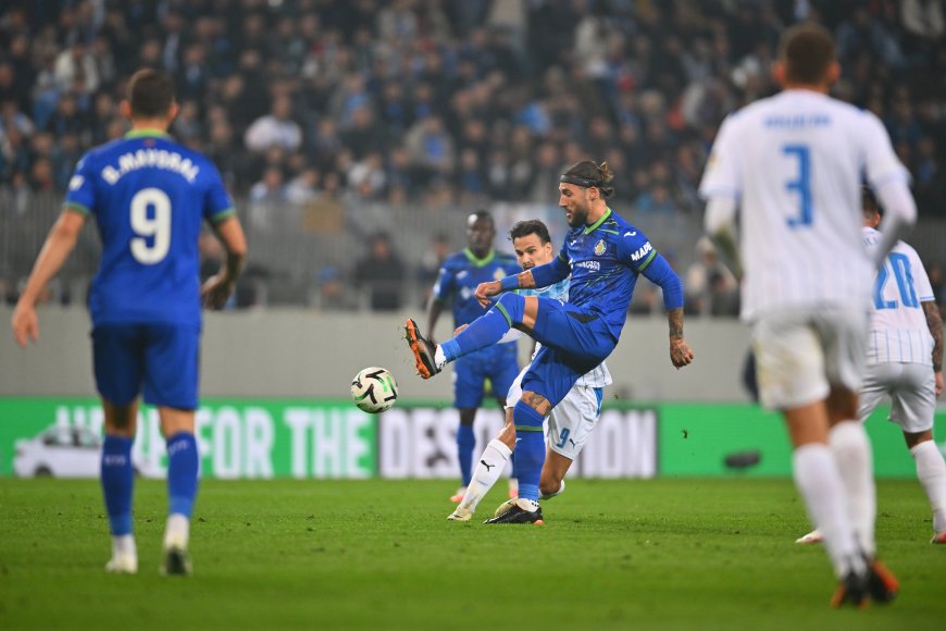 Un misil de Gudelj rescata un punto para el Getafe en Craiova