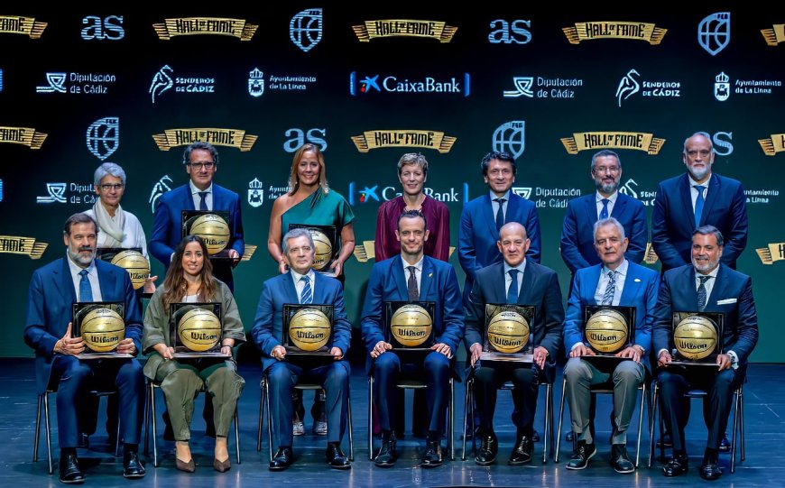 Alberto Herreros y Silvia Domínguez lucen en el Hall of Fame del baloncesto español