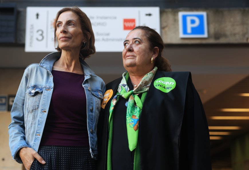Leire y los 80.090 trabajadores que sufren el colapso judicial en Madrid: tras un cáncer, tiene que pelear cinco años por una pensión