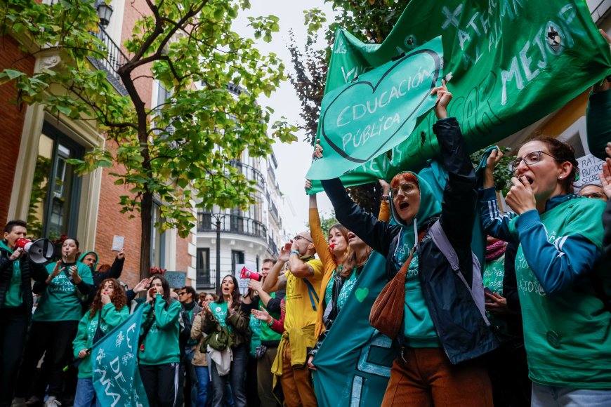 Sí, la huelga de los profesores en Madrid es política