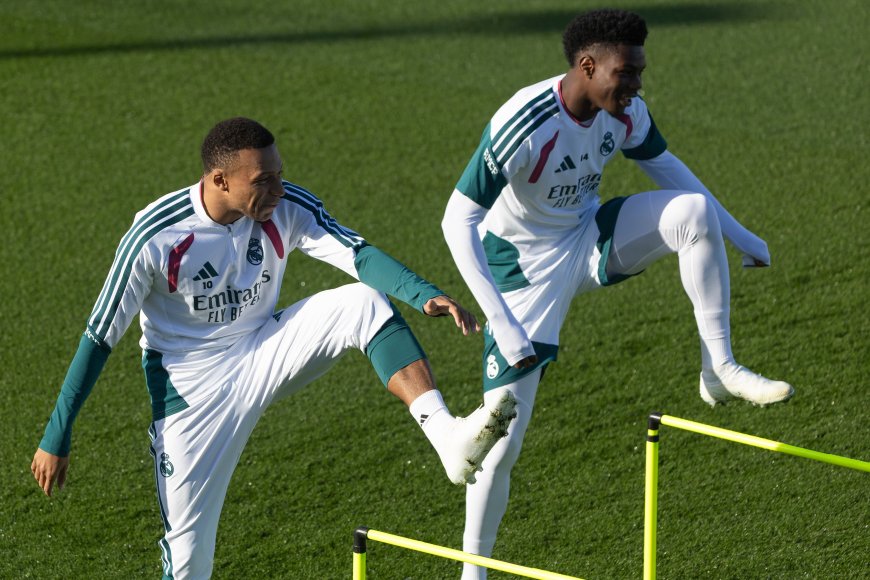 Real Madrid - Leipzig en directo | Vinicius es titular y Diomande comienza en el banquillo