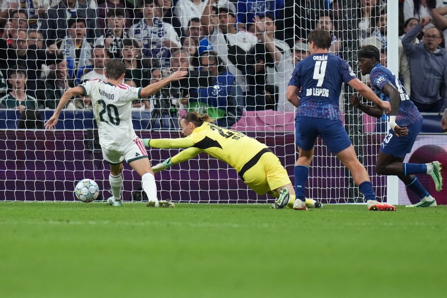 Real Madrid - Leipzig en directo | El Madrid golea al Leipzig y logra su tercera victoria consecutiva en la Champions