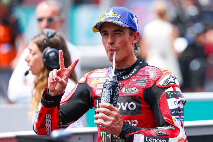 Marc Márquez pisa la alfombra roja hacia el título de MotoGP tras la renuncia de Jorge Martín en el GP de Malasia